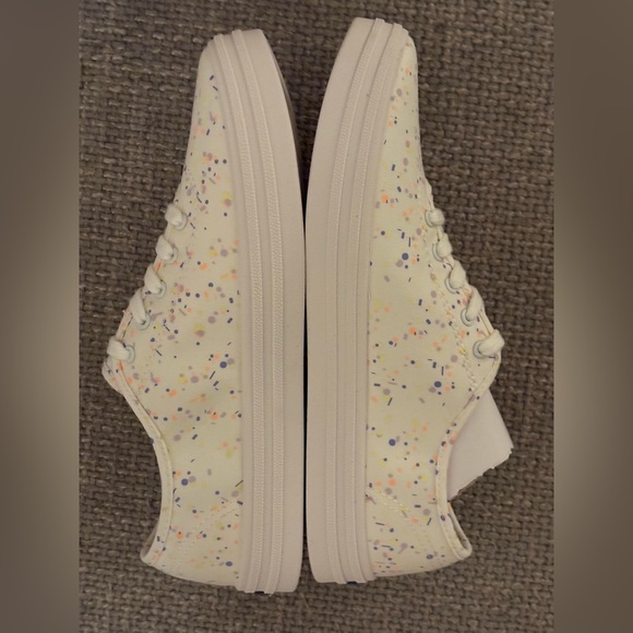 Keds Breezie Confetti Canvas Sneakers White Multi 9 Women New in Box WF65867 - Picture 12 of 16